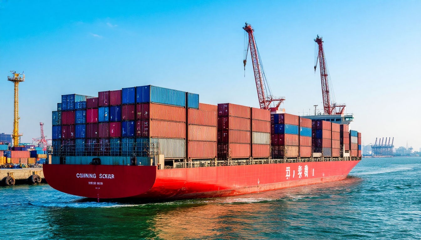 Доставка запчастей из Китая морскими контейнерами